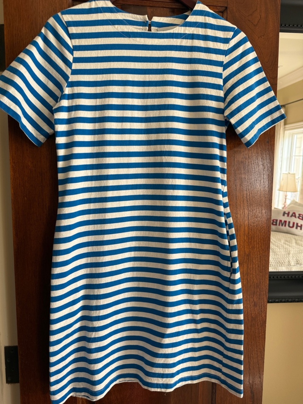 Tuckernuck Blue and White Striped dress size medium